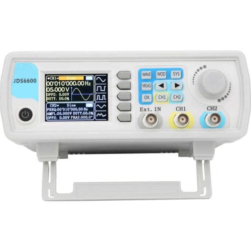JDS6600-40M 2 Channel DDS Arbitrary Waveform Signal Generator Frequency Meter AC100-240V