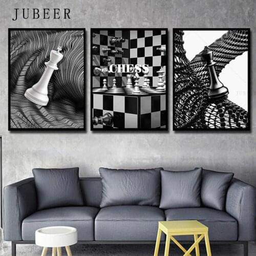 JUBEER Wall Black And White Paintings