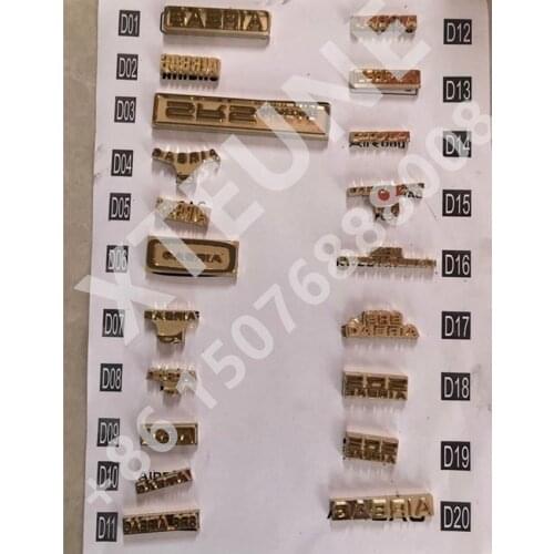 SRS Airbag Brass Mould For Dashboard or Steering Wheel Cover D01-D19