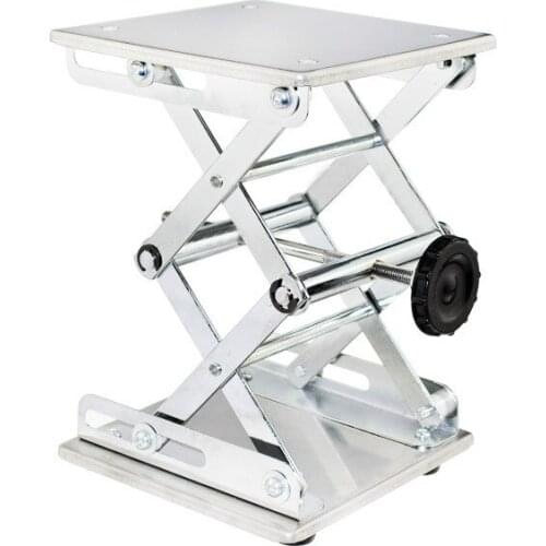 Metal Lifting Platform Physical and Chemical Experiments Elevator-platform Handwheel Regulating Elevator Educational Supplies