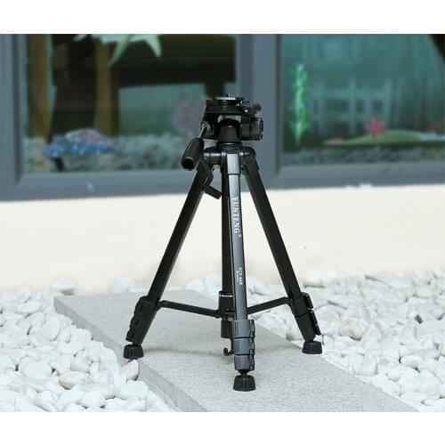 New YUNTENG VCT-668 668 Professional Photography Camera Pro Tripod with Damping Head Fluid Pan For Canon Nikon Sony DSLR Camera