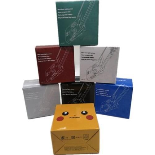 New Packing Boxes for Game Boy Advance SP for G-B-A SP Game Console Packing Carton