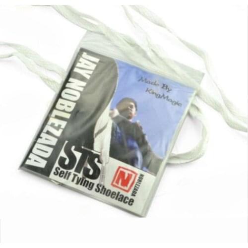 Self Tying Shoelace can be tied by itself street magic tricks magican gimmick magic illusion close up magic toys