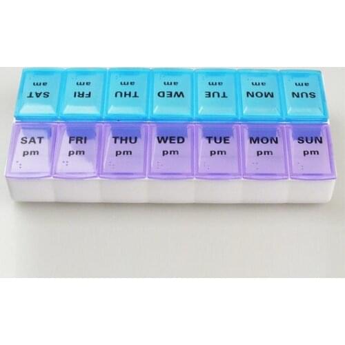 Modern Practical Weekly Pill Box design product