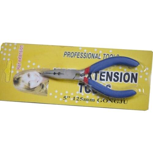 Heat Fusion Glue Keratin Bonding / Micro Rings Removal Pliers for Hair Extensions hair extension plier