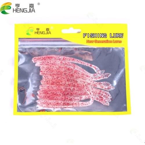 10pcs Soft Lures Set Fishing 10cm 2.3g Wobblers Tackle Artificial Silicone Bait 10 Colors Bass Carp Tail Swimbait Kit