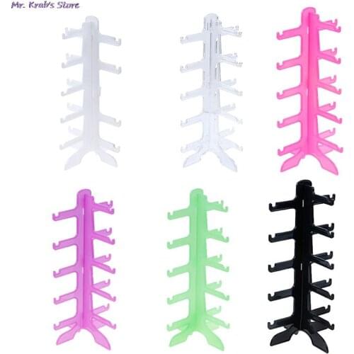 2Pcs/set 5 Layers Glasses Eyeglasses Sunglasses Show Stand Holder Frame Display Rack 15.5*31cm
