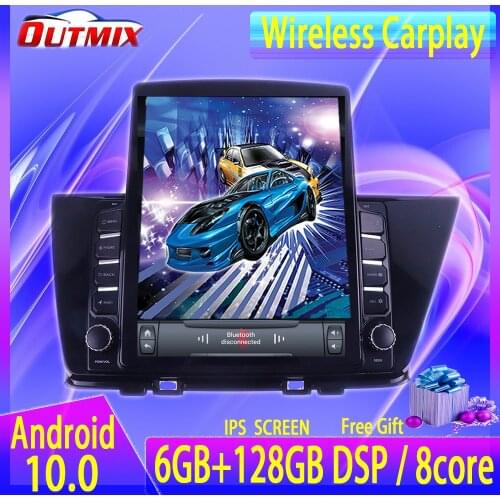 6+128 ROM Tesla Style For Kia NIRO 2016+ Car Multimedia Player Android Wireless Carplay Stereo Receiver Radio Car GPS Navigation