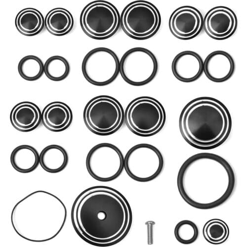 For BMW R NINE T R9T 2013 2014 2015 2016 2017 2018 2019 2020 Motorcycle Frame Hole Caps Frame Cap Set