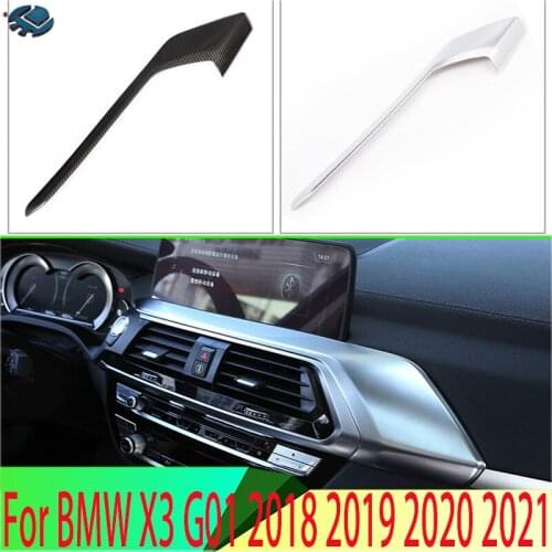 For BMW X3 G01 2018 2019 Car Accessories ABS Center console Interior Instrument Panel Around trim