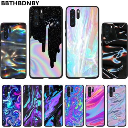 Holographic Phone Case For Huawei Y5 Y6 II Y7 Y9 PRIME 2018 2019 NOVA3E P20 PRO P10 Honor 10