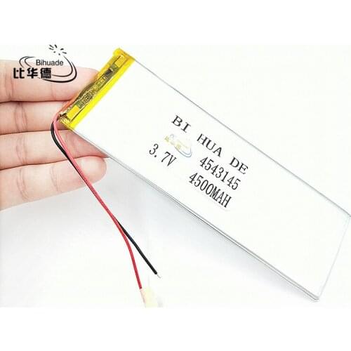 3.7V lithium polymer batteries 4543145 4500mAh large-capacity ultra-thin flat-panel computer. Notebook