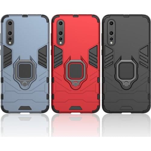 For huawei P smart Z P30 lite P20pro mate 30 20x case Shockproof Car Holder Grip Ring Holder case for nava 3i Y9 prime 7 6 cover