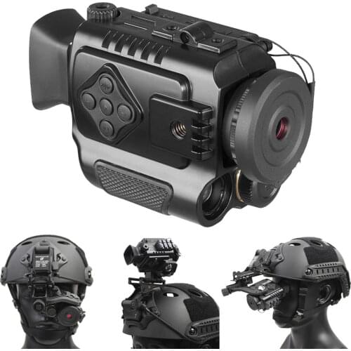 Night-Vision Mini HD Digital Device Infrared Camera Camcorder Monocular Pocket-sized Night Viewer Scope for Day & Night Hunting