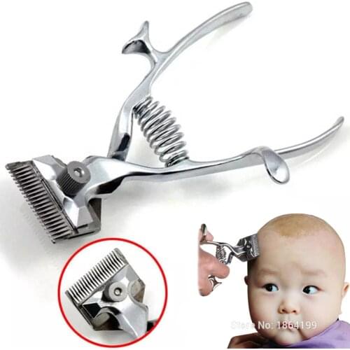 Hair Country Hand Hair Clippers Manual Metal Portable Trimmer Cutter Needed Vintage Barber Styling Tools