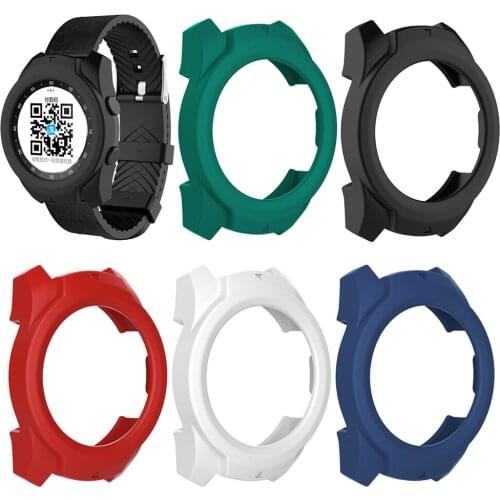 For Ticwatch Pro Smart Watches Silicone Watch Case Shell Protective Cover For Ticwatch Pro 2020 Smart Watch Accessories