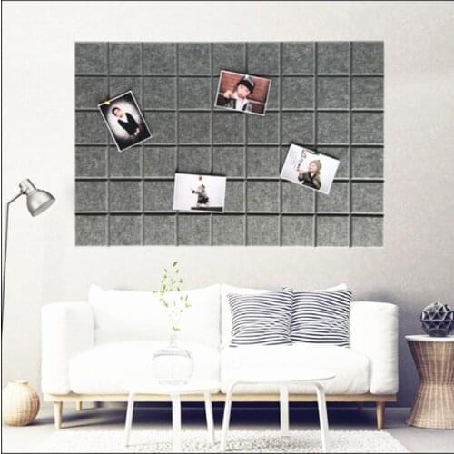 Nordic Style Felt Background Letter Board Photo Wall Household Message Display