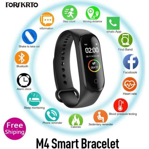 Forskrto M4 M3 pro Smart Watches Fitness Tracker Watch Sport bracelet Heart Rate Blood Monitor Health Wristband smartwatch