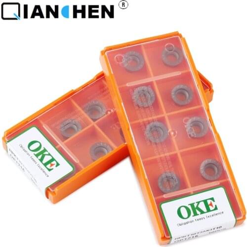 Original quality OKE 10pcs/lot high precision high performance high strength CNC RPKT10T3MOT10 OP1215 industry carbide inserts