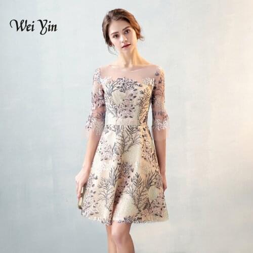 Коктейльные платья Wei Yin China At AliExpress