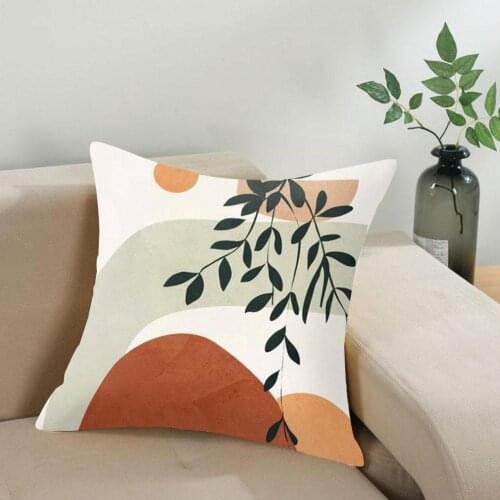 2021 Fashion Style Pillowcase Throw For Sofa Car Home Decorative Pillow 45x45cm Simple Bed For Car Printed Modern Cushion C K2X0