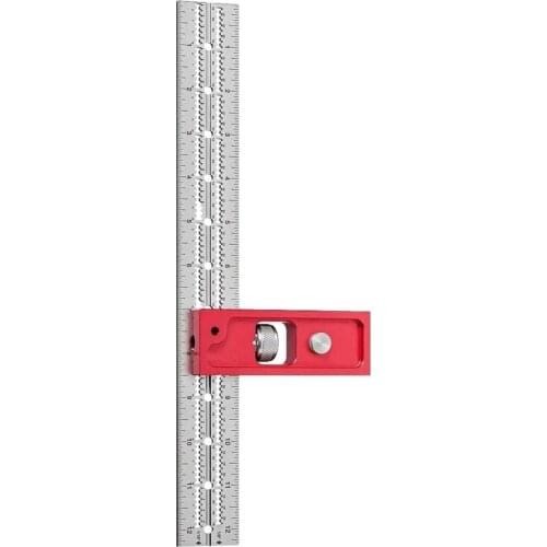 Woodworkers Edge Ruler Two Arm Angle Protractor High Precision Woodworking Edge Corner Ruler Measure Caliper Measure Tool