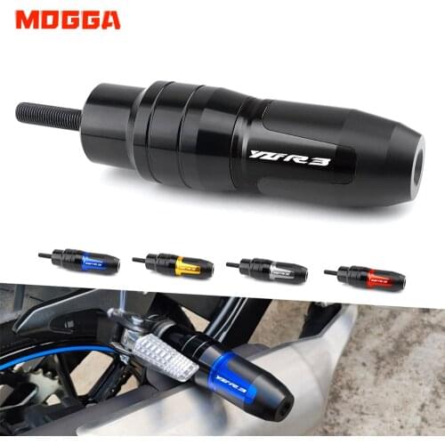 For Yamaha YZF R3 YZFR3 2012-2020 Aluminum Alloy Motorcycle Falling Protector Exhaust Slider Crash Pad Protection Accessoires