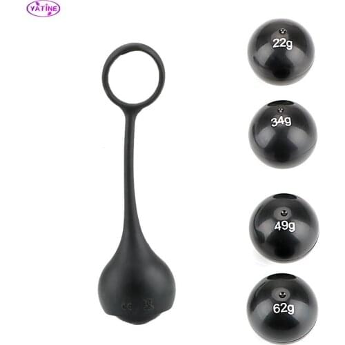 22-62g Balls Erotic Dumbbell Strapon Penis Ring Sex Toys For Men Cock Medical Exercise Adults Products Machine Male Masturbator