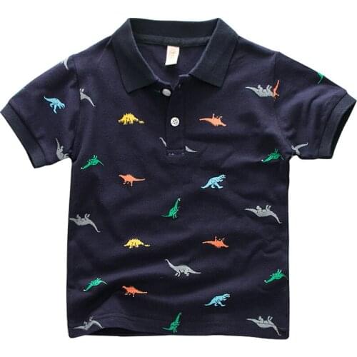 Baby Boys T Shirt Cotton Tops Tees For Boy Solid Print Kids Outwear children Clothes Tops 3-10 Year Boys Clothes