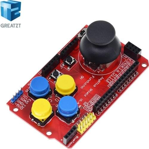 GREATZT Joystick Shield for Arduino Expansion Board Analog Keyboard and Mouse Function