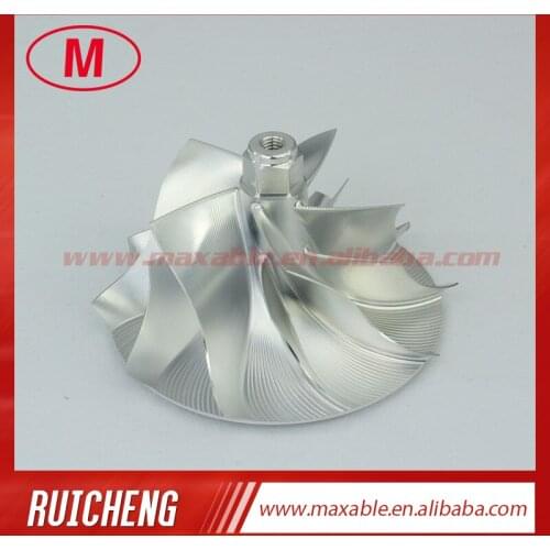 GTX3071 54.70/72.00mm 5+5 blades high performance point milling turbo milling/aluminum 2618/billet compressor wheel