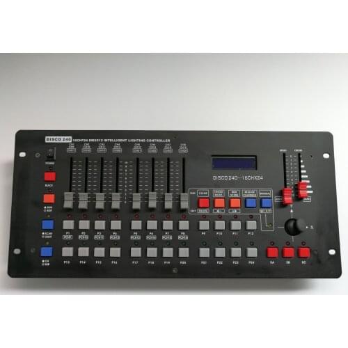 Disco240 console DMX512 controller LED par light moving head beam stage lighting console