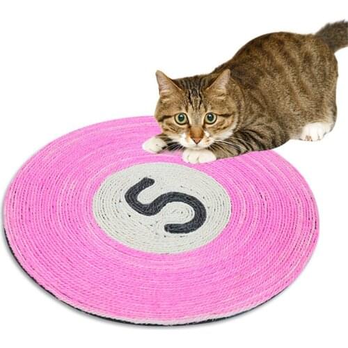 Cat Kitten Scratch Board Pad Sisal Toy Cats nest dogs nest Cat Claw Care Product Cats Scratcher Paw Pad with Invisible Nail