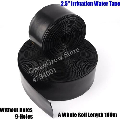 50m 2.5" Φ63mm Agriculture Irrigation Watering Tape Garden Farm Water Saving Irrigation Tube Lawn Spray Water Hose Main Pipe
