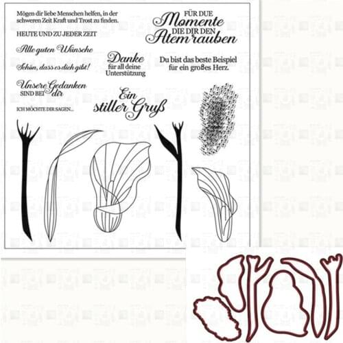 Leaves Metal Cutting Dies And Stamps Stencils for DIY Scrapbook Photo Album Paper Card Decorative Craft Embossing Die