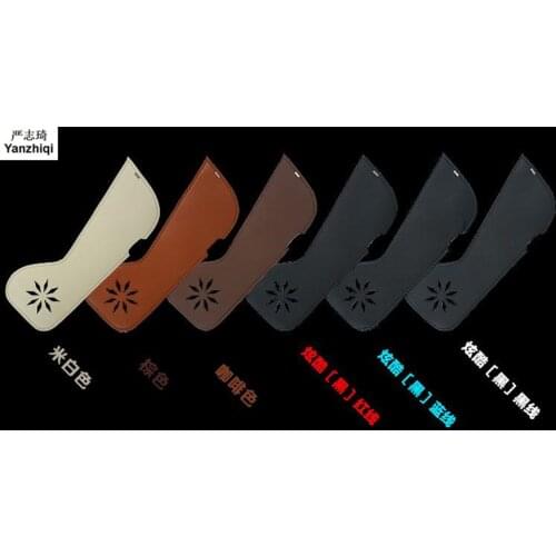 Microfiber Leather 2pcs/lot Car door anti-kick pad car protective film car stickers For VW Volkswagen SCIROCCO 2009-2017