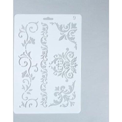 Reusable Stencil Craft Layering Stencils For Walls Scrapbooking Painting Template Stamps Album Decorative Embossing Paper Cards