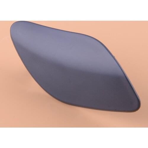 Car Front Right Headlight Washer Nozzle Cover Cap Fit For Porsche Cayenne Turbo GTS 2008 2009 2010 Unpainted ABS