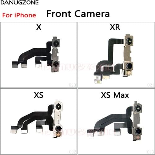 Original For iPhone X XR XS Max XSMax 11 Pro Front Camera XS Max Small Camera Flex Cable