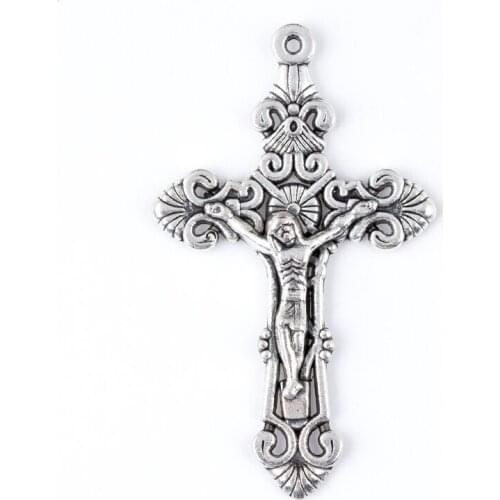 Cross Pendant Jesus Portrait Pendant Catholic Gift Made in Zinc Alloy 2020 New Style Order To Send Exquisite Gift MENG MING