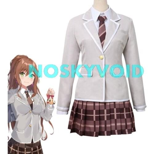 BanG Dream! Imai Lisa Cosplay Costumes Roselia Band Uniform Set Mens and Womens Sizes Lisa JK Uniforms