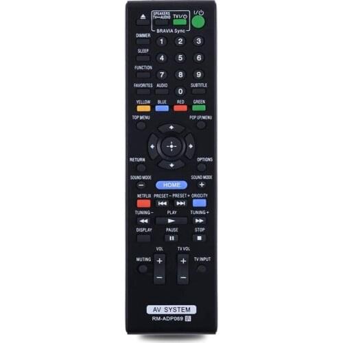 Remote for Sony AV RM-ADP069 HBD-E580 BDV-N790W HB-DE3100 ADP059 ADP057 ADP074 ADP072 BDV-E280 HBD-T58 BDV-E580 BDV-T58