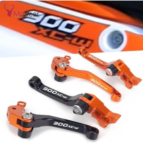For KTM 300XC-W 300 XC-W XCW 2014-2020 2021 2018 2019 CNC Motorcycle DirtBike Dirt Pit Bike Motocross Pivot Brake Clutch Levers