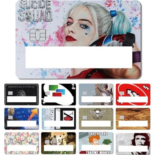 Magic Shark Poker Hunter Dog Out of Stock Car Snake Broke Black Card Window Sticker Film SKin Cover for Debit Credit Card