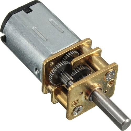 WSFS Hot Model N20 DC 6V 30RPM Mini Metal Gear Motor with Gearwheel m Shaft Diameter