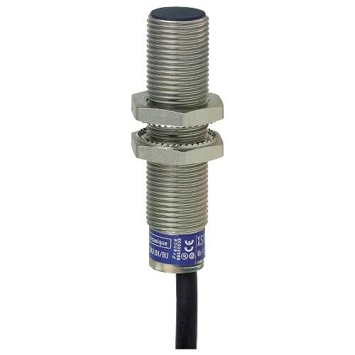 XS612B1MBL5 Inductive sensor XS6 M12 - L54mm - brass - Sn4mm - 24..240VAC/DC - cable 5m