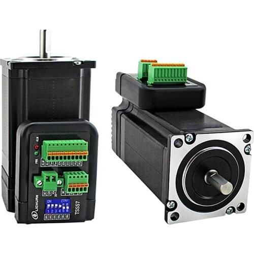 Closed Loop Stepper Motor Nema 23 TSS57 TSM57 Hybrid Integrated Stepper Servo Motor with Drive DC24-50v 3.5A