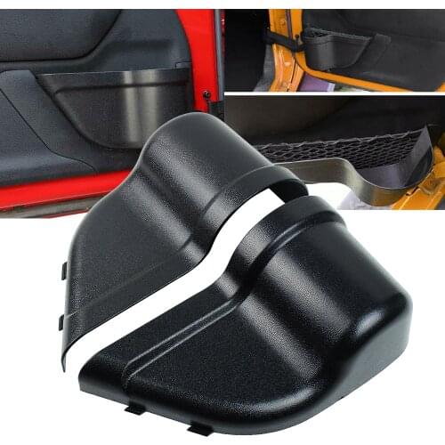 2pcs Car Front Door Storage Barrel Organizer Box for Jeep Wrangler JK JKU 2011-2017