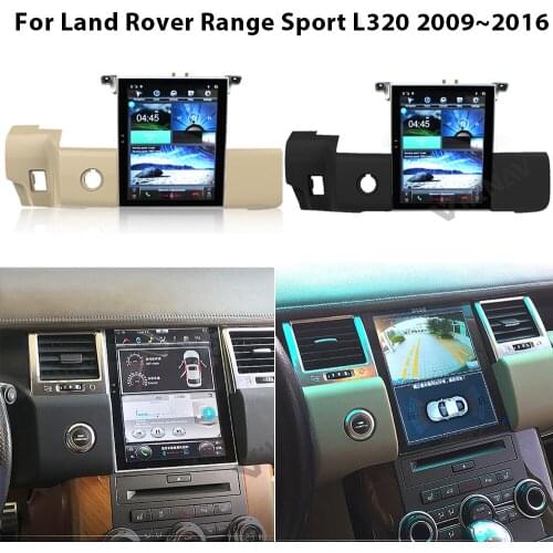Tesla Style Android Car Radio GPS Navigation for-Land Rover Range Sport L320 2009~2016 car Stereo Carplay Multimedia DVD Player