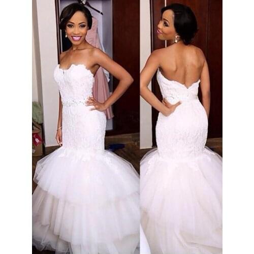 Ball Gown Sweetheart Long Sleeves Sweep/Brush Train Lace Tulle Wedding Dress